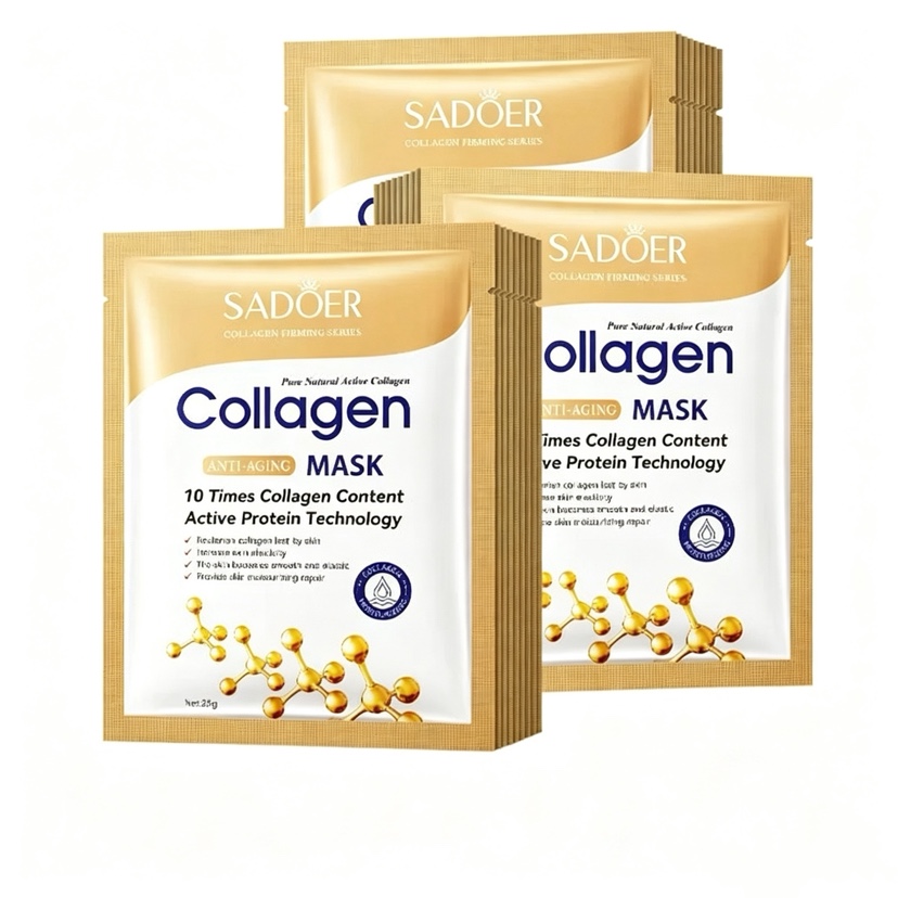 Sheet Mask Collagen - 5/10/20/30pcs Korean Collagen Face Mask Firming