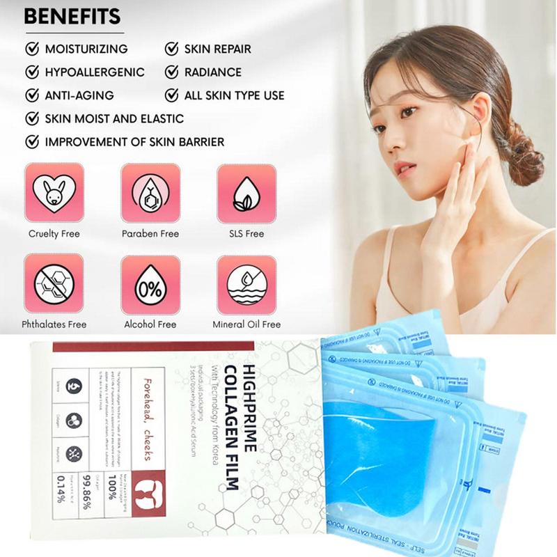 3pcs Soluble Collagen Face Mas - đánh giá và giá Sheet Mask Collagen