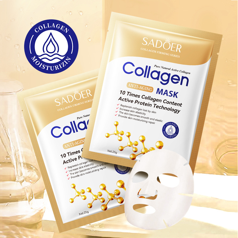 10pcs Anti-wrinkle Collagen Fa - đánh giá và giá Sheet Mask Collagen