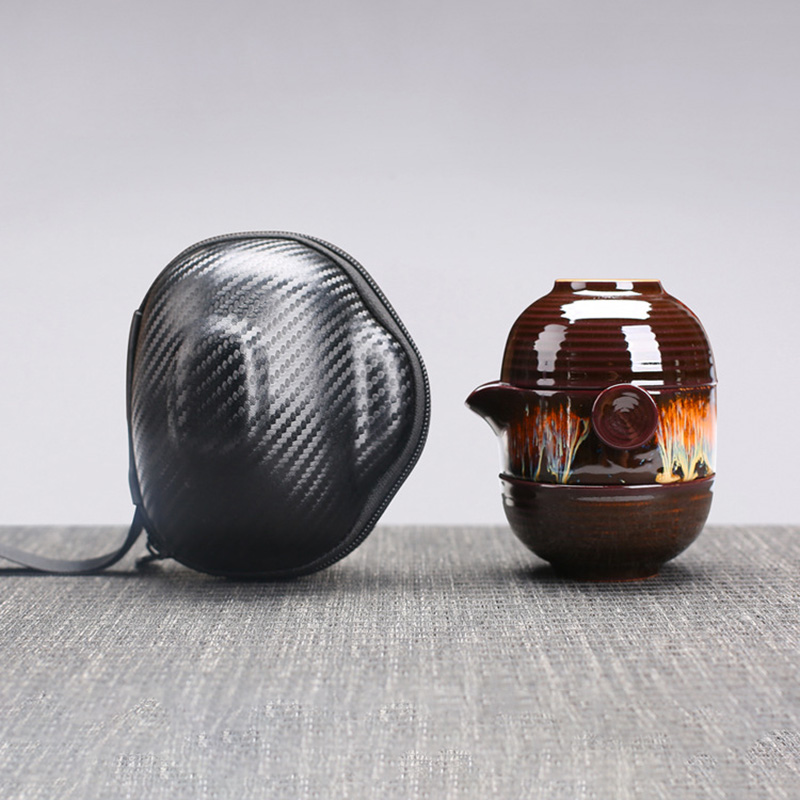 Di Động Bộ Ấm Trà Gốm Sứ Gaiwa - đánh giá và giá Korean Tea Set