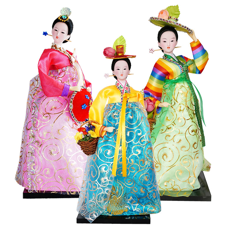 30 CM Korean National Doll Wed - đánh giá và giá Korean Lifestyle Movie