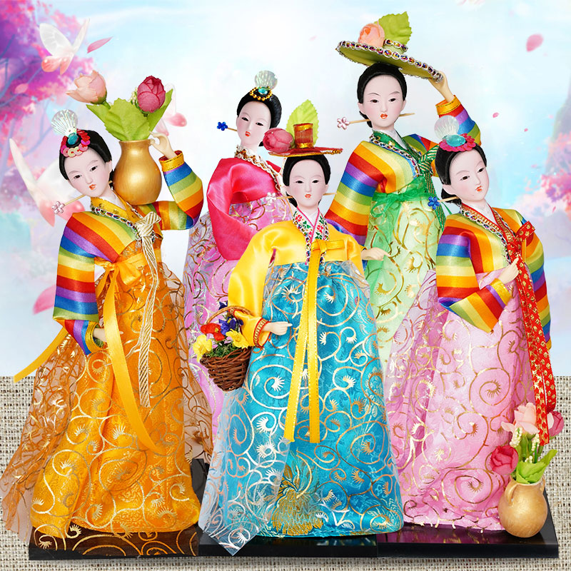 30 CM Korean National Doll Wed - đánh giá và giá Korean Lifestyle Movie