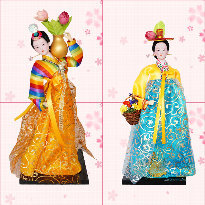 30 CM Korean National Doll Wed - đánh giá và giá Korean Lifestyle Movie