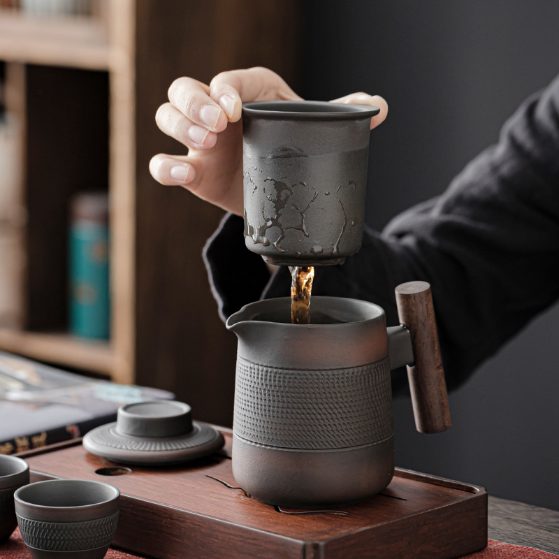 High-end Purple Pottery RetroT - đánh giá và giá Korean Tea Set
