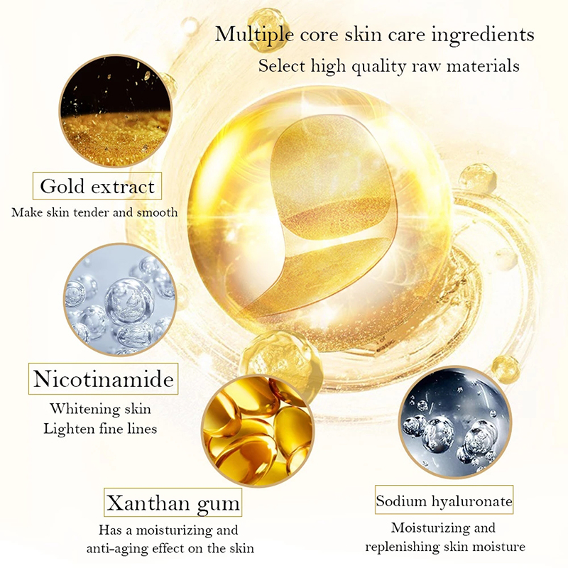 5/10/20/30 Pairs Crystal Gold  - đánh giá và giá Sheet Mask Collagen