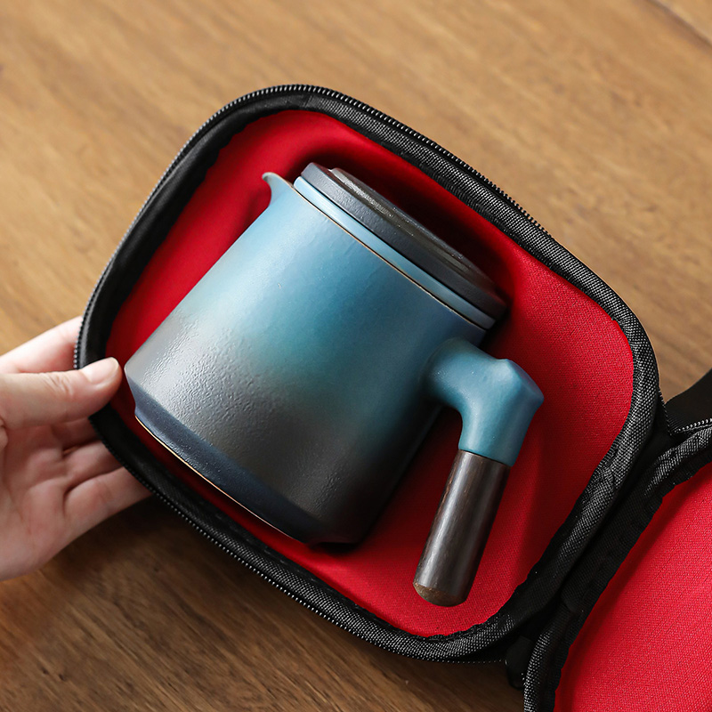 Simple 1 Pot 4 Cups Travel Tea - đánh giá và giá Korean Tea Set