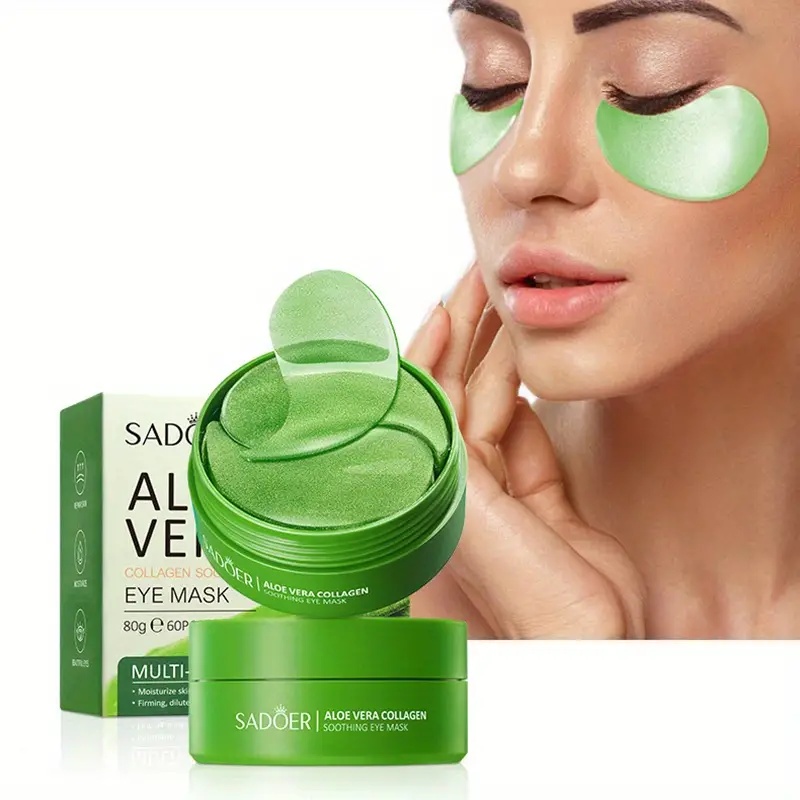 60 Pieces of Aloe Vera Collage - đánh giá và giá Sheet Mask Collagen