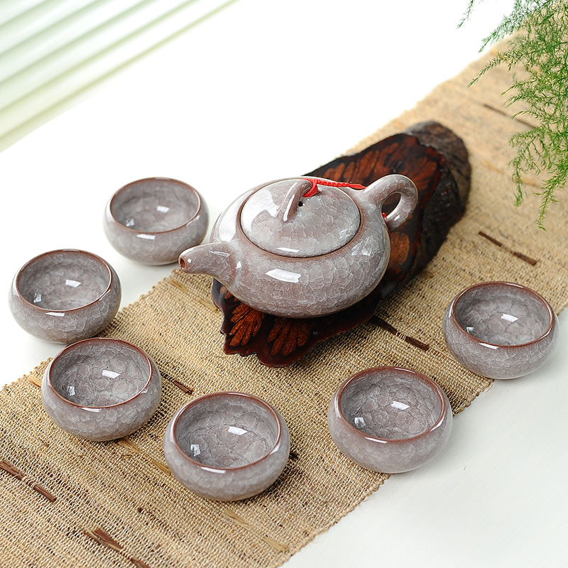 7pcs Ceramic Tea Set with Ice  - đánh giá và giá Korean Tea Set